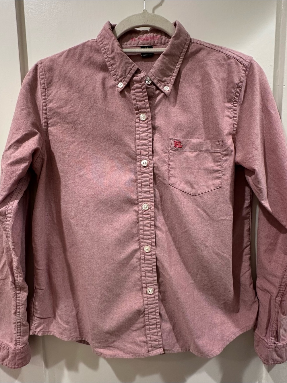 Polo by Ralph Lauren Button-Down Shirt in Dusty Rose